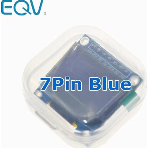 0.96 Inch SPI OLED Display Module Blue color 128X64 OLED 7Pin Driver Chip SSD1306 for arduino