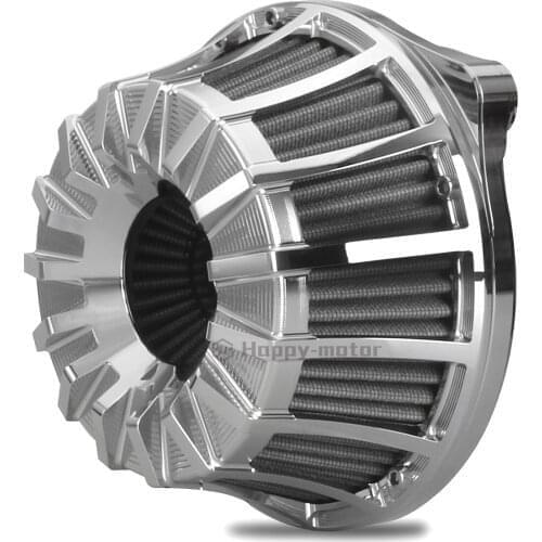 Chrome 15 spokes Air cleaner kits for harley Softail Heritage 1999-2015 Breakout FXSB 2013-2015 Dyna Low Rider FXDL/I 1999-2017