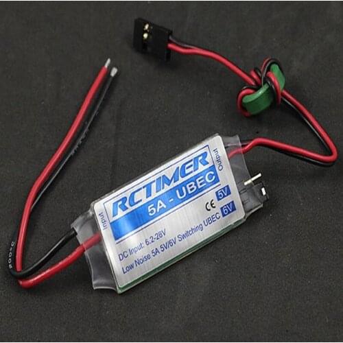RCTimer Low Noise 5A 5V/6V Switching UBEC RCT5A for RC Quadcopter ESC