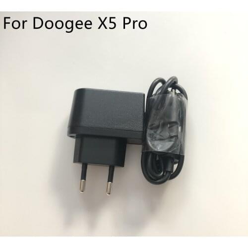 New Travel Charger + USB Cable USB Line For Doogee X5 Pro MTK6735 Quad Core 5" HD 1280x720 4G LTE Smartphone