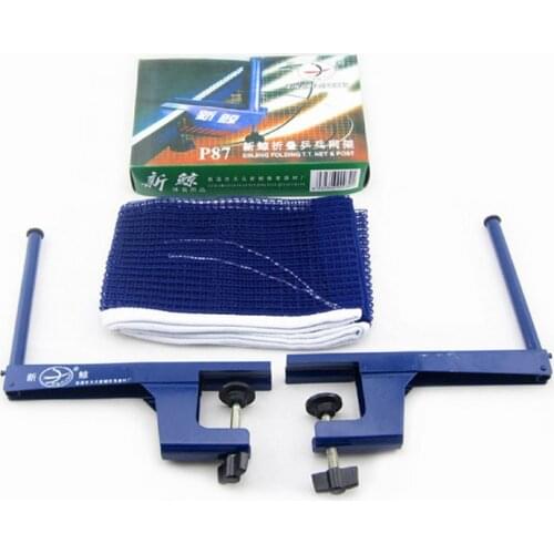 Portable Table tennis net set iron stand flexible Pingpong net steel Fitness sports Ping pong net Wholesale