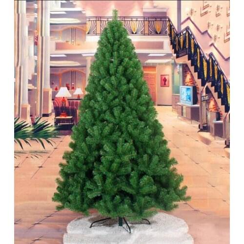 Christmas Pine Tree Green PVC Leaf Based Decorate Ornament 90 cm-300 cm Artificial Custom Made Christmas 2021 New Starting