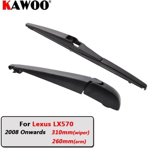 KAWOO Car Rear Wiper Blades Back Window Wipers Arm For Lexus LX570 Hatchback (2008 Onwards) 310mm Auto Windscreen Blade