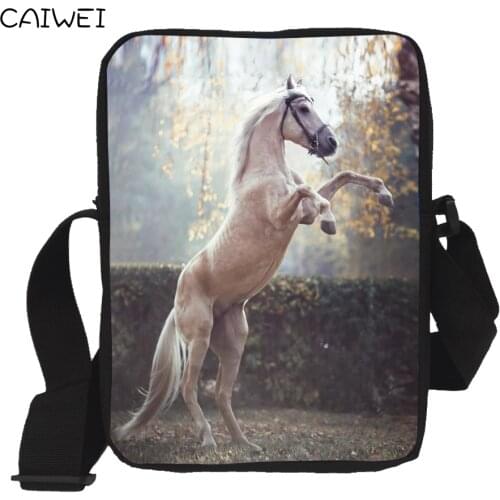 Small Children Messenger Bag Animal Horse Baby Toddler Kids Shoulder Handbag Mini Girls Crossbody Travel Bags High Quality
