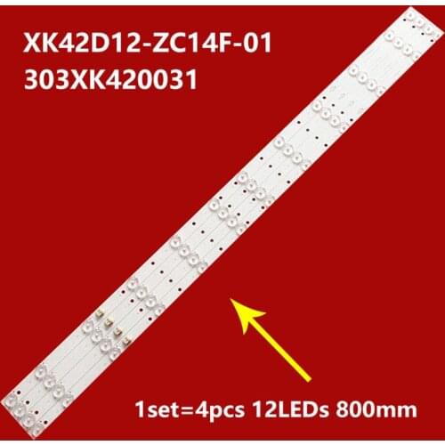 LE42H35 LE42F18 LED Backlight strip 12 Lamp for E42H35 XK42D12-ZC14F-01 0d42D12-ZC15F-03 303XK420031 STV-LC42T400FL 6V/LED