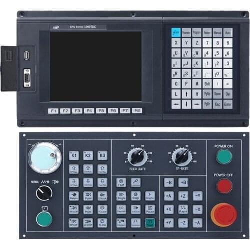 SZGH 2 Axis Lathe & Turnning CNC controller with new English control panel ARM+DSP+FPGA usb cnc complete kit