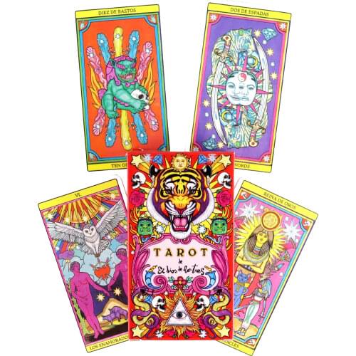 The God Of The Three Tarot Deck Beginners Board Game Multiplayer Family Party Game Fortune Telling Oracle Cards With Guide