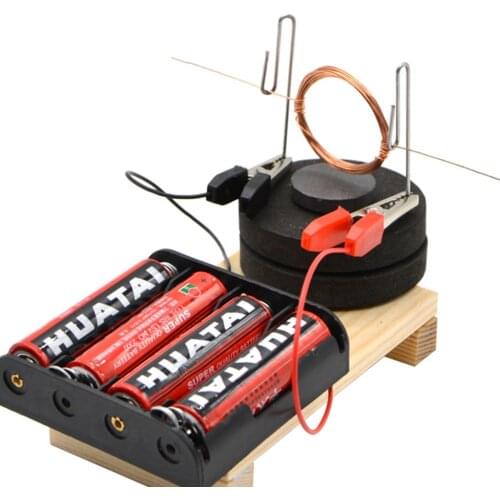Educational Electric Motor DIY Assemble Kit for Home School Teaching Material