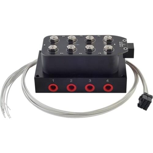 Universal Air Ride Suspension Manifold Valve 1/4 1/8"npt Fast Air Bag Control fbss (0-300psi)