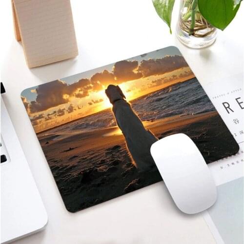 Animal Cute Dog Waterproof Non-slip Lockedge Large Small Size Learning Gamer Mouse Pad Gaming Accessories Laptop PC Keyboard Mat