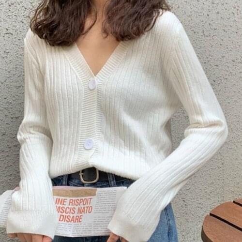 Plus Size Women Autumn Winter Fashion Coat V Neck Long Sleeve Cardigan Buttons Knitted Coat Sweater Warm Clothes For Female