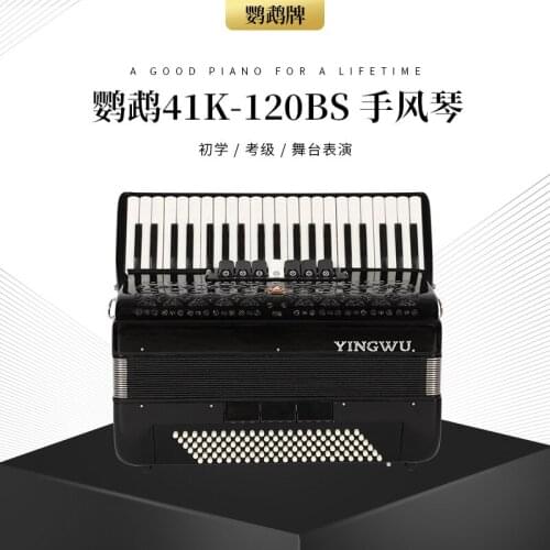 120 bass accordion 41 key adult employs beginner beginners teaching instruments