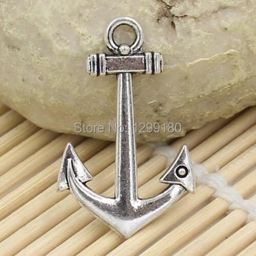 50pcs/lot Metal Zinc Alloy Silver Tone Wheel Pendant For Necklace DIY Jewelry Making Accessories 35x22mm (K02349)