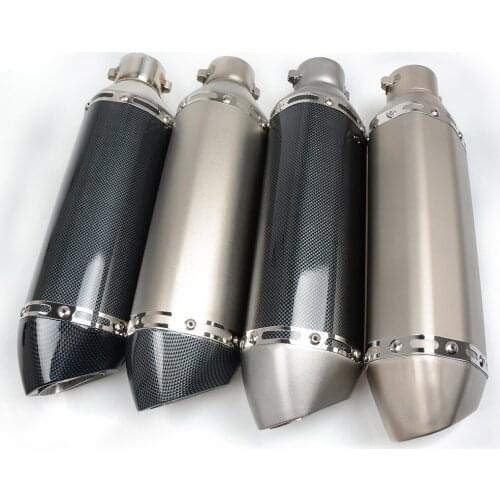 Motorcycle exhaust pipe Muffler Modified Scooter Exhaust Muffle For YAMAHA MT01 MT-01 MT 01 2004 2005 2006 2007 2008 2009