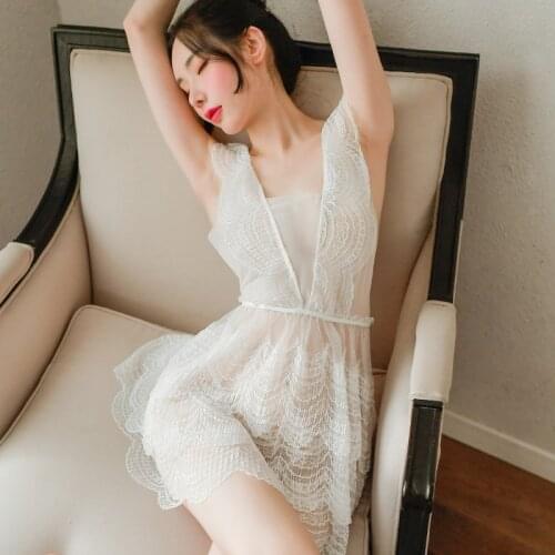 HOT SEXY LINGERIE for Women Porno Dress White Black Nighty for Sex Baby Womens Erotic Outfit Underwear Transparent Clothes New