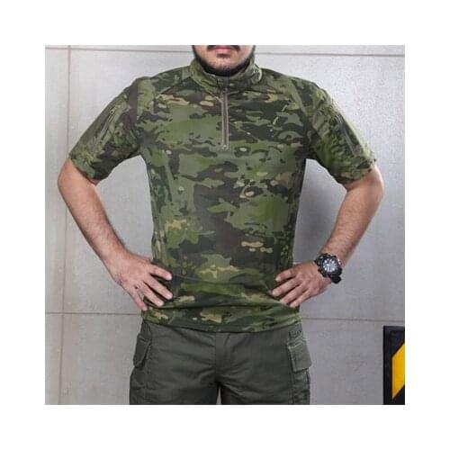 New Summer Multicam Camouflage Tactical Shirt Quickdry 100% Polyster T Shirt CP CB MCA MTP MCBK GREY