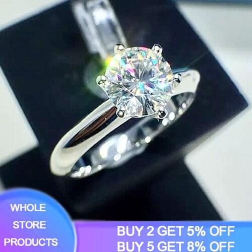 MEEKCAT Rings With Diamonds