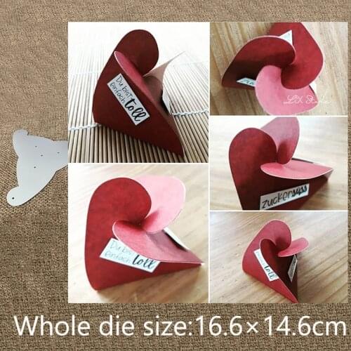 XLDesign Craft Metal Cutting Dies stencil mold 3D folding box decoraiton scrapbook Album Paper Card Craft Embossing die cuts