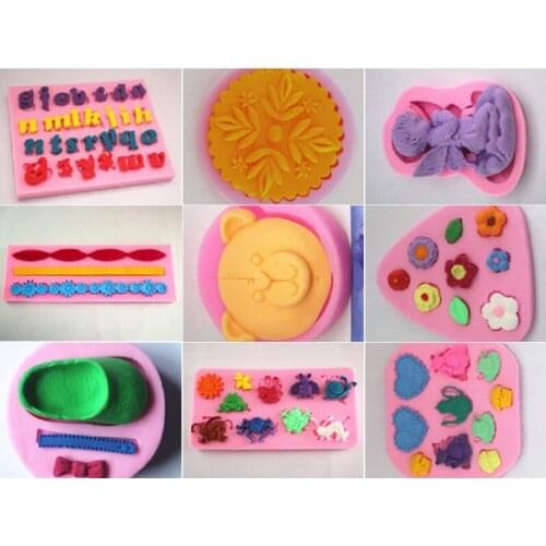 Wholesale/retail,free shipping, Mini Pudding jelly chocolate mould clay sugar decoration mold baking tools