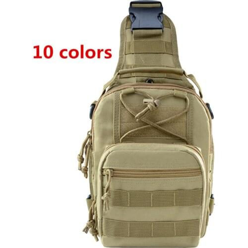 Multipurpose Fly Fishing Sling Bags Pack Fisher Crossbody Sling Tackle Storage Lure Bag Fishing Gear Shoulder Tactical Backpack