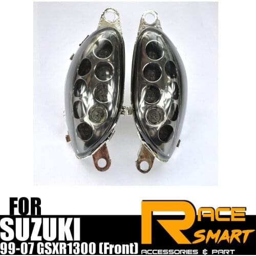 Motorcycle Front Turn Signal Light Lens Cover Case For SUZUKI 1999-2007 Hayabusa GSXR1300 (Front) GSXR-1300 GSXR 1300 2001 2002