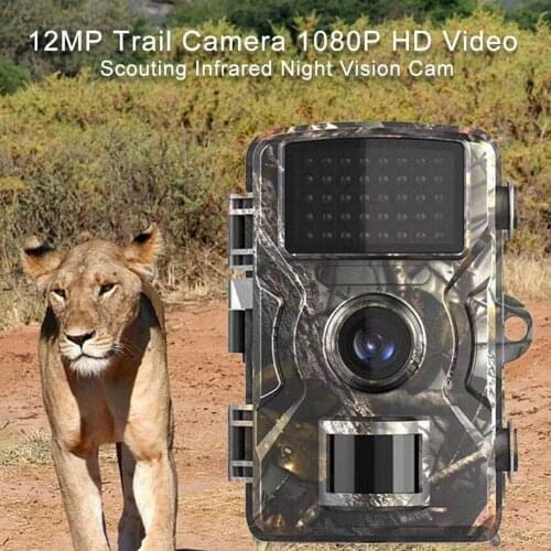 12MP 1080P Outdoor Waterproof Sports PIR Infrared Night Vision Observing Camera 32G TF Memory Card Supportive