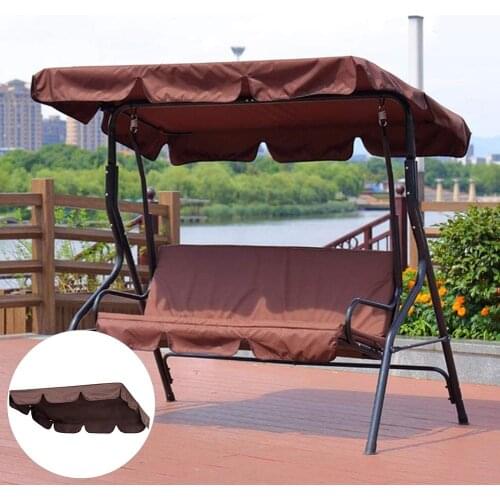 Outdoor Courtyard Swing Canopy Ceiling Cover Sunshade Shelter Waterproof Awning Dust-proof