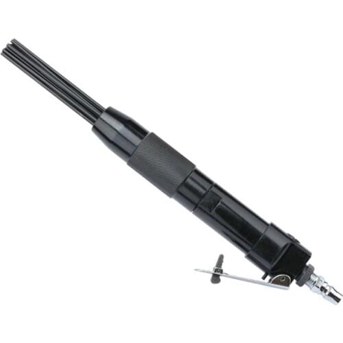 Straight Type Pneumatic Derusting Tool Air Rust Remover Car Brake Slag Cleaner Wind Needle Beam Chisel Shovel Descaling Polishin