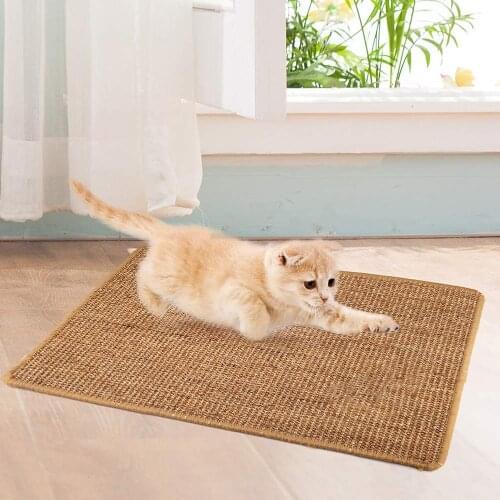 Cat Scratcher Board Scratching Post Mat Toy for Tower Climbing Tree Pad Cooling Litter Mat Lounger Pet