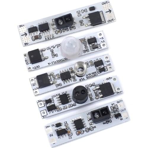 Touch Switch Capacitive Module 5V-24V 3A LED Dimming Control Lamps Active Components Short Distance Scan Sweep Hand Sensor