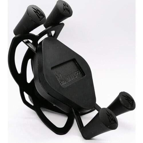 Universal Grip Mount Cradle Holder for 4-6.8 inch Cellphone with 1 Inch Ball