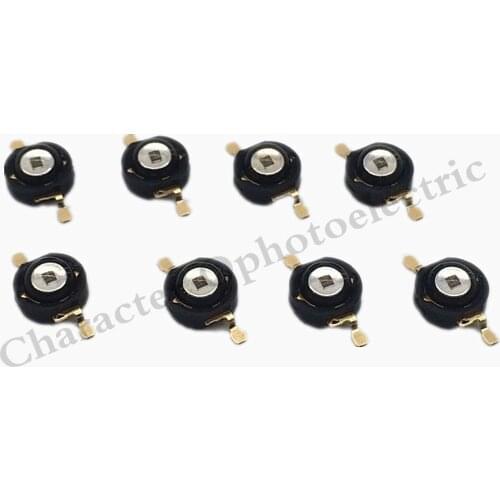 10pcs Infrared Red Light 850nm 3W Black Copper Bracket High Power LED Chip Infrared 850nm Night Vision LED Beads