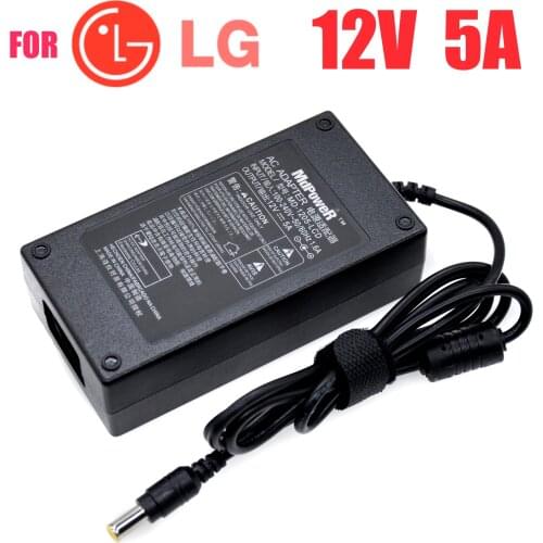 12V 3A 4A 5A LED Monitor AC Adapter For LG FLATRON E2260 E2250V E1948SX E2260V-P W1943SE W1943SV SCREEN LCD 575LM Power Supply