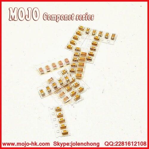 Free Shipping ! 0805 & 1206 SMD Tantalum Capacitor Assorted Kit, Sample bag,P Type&A Type,12ValuesX5PCS=60PCS