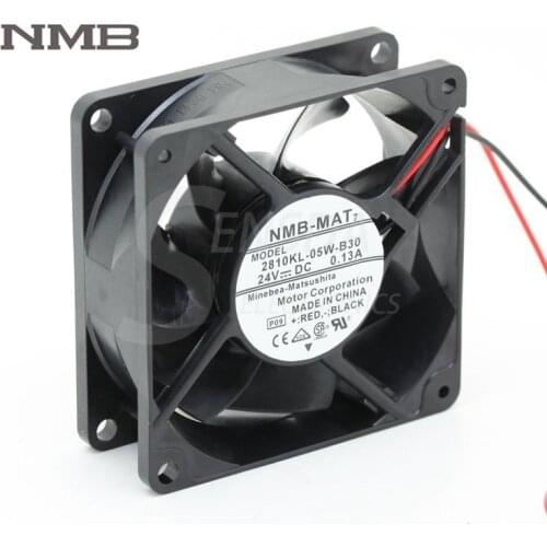 Original For NMB 2810KL-05W-B30 7025 70mm 7cm DC24V 0.13A computer cpu case axial cooling fans