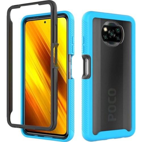 Mi Poco X3 Pro 2021 Crystal Case For Xiaomi Pocophone X3 Pro Armor Bumper Shell Poco X3 Pro Back Panel Cover Mi Poco X3 Pro Case