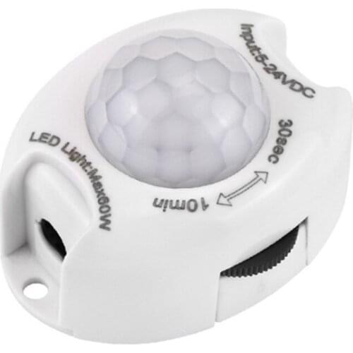 DC5-24V Human Body Controller Led Smart Motion Sensor Light Bedroom Bedside Wardrobe Cabinet Light