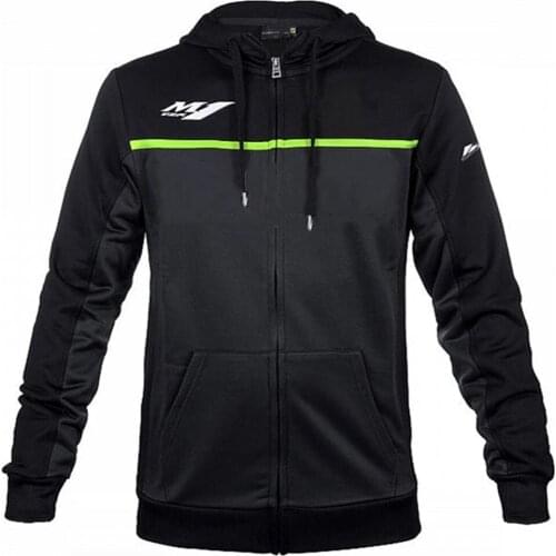 Cotton Motorcycle Hoodies Windproof Racing Team Moto Valen Motorbike Jackets Motocross Bike Cycling Zip Sweatshirts for yamaha