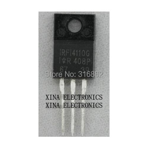 IRFI4110G FI4110G IRFI4110GPBF TO-220F ROHS ORIGINAL 10PCS/lot Free Shipping Electronics composition kit