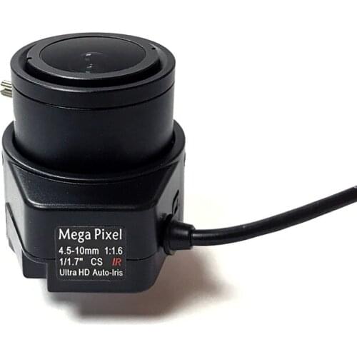 12MP UHD 1/1.8" F1.6 Varifocal 4.5-10mm cctv camera lens for video home surveillance Smart security SL-HD4510AKP