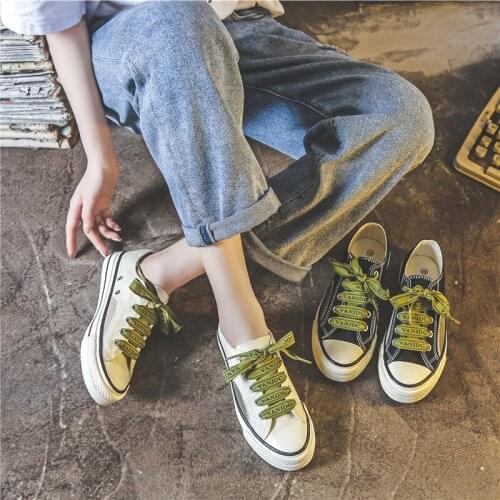 Casual Women Vulcanized Shoes High Quality Flat Shoes Fashion Solid Color Canvas Shoes Running Shoes Zapatos Mujer