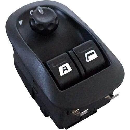 Window Switch Master Electric Mirror Button 6554WA for Peugeot Fiat Citroen