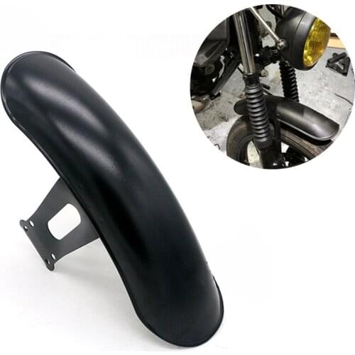 1Pcs Metal Motorcycle Front Fender Protector MudGuard Cover for CG125 Motorcycle Retro Retrofit Fender