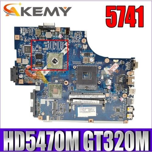 For Acer 5741 5741G 5742 5742G Laptop Motherboard LA-5891P LA-5893P LA-5894P MB With HM55 HD5470M GPU 100% Fully Tested