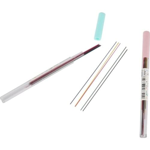 14Pcs~15Pcs/set 0.5 /0.7 mm 2B Colorful Mechanical Pencil Lead Art Sketch Drawing Color Automatic Pencil Refills Ramdom Color