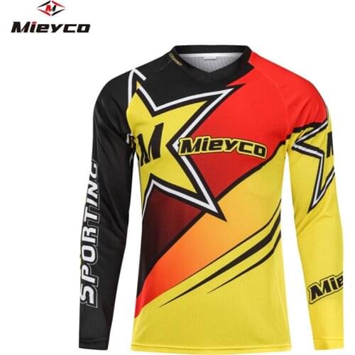 Mieyco Abbigliamento Da Uomo Anti-Pilling Mallot Ciclismo Hombre Camisa De Ciclismo Masculin Radtrikot Herren jersey Manga Larga