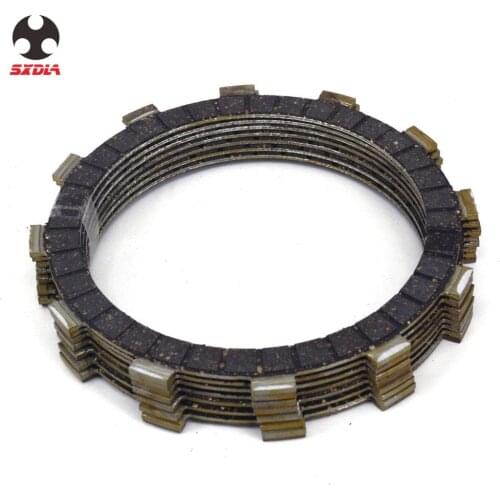 Motocycle Engine Clutch Plates Friction Disc For YAMAHA YFZ45 YFZ450 YFZ45SE YFM700R YFM700RS YFM70R YFM70RSR YFM7R YFM7RSE