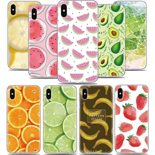 For Asus Zenfone Max Pro M2 ZB631KL soft TPU Cover For Asus 5Z ZS620KL ZB631KL ZB633KL ZB602KL ZB555KL Summer fruit Cases