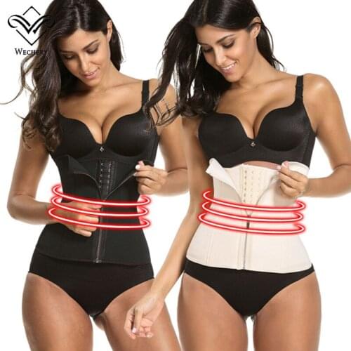 Neoprene Waist Trainer 9 Steel Bones Slimming belts For Women Abdomen Control Sheaths Fitness Cinchers Gaine Plus Size XS-6XL