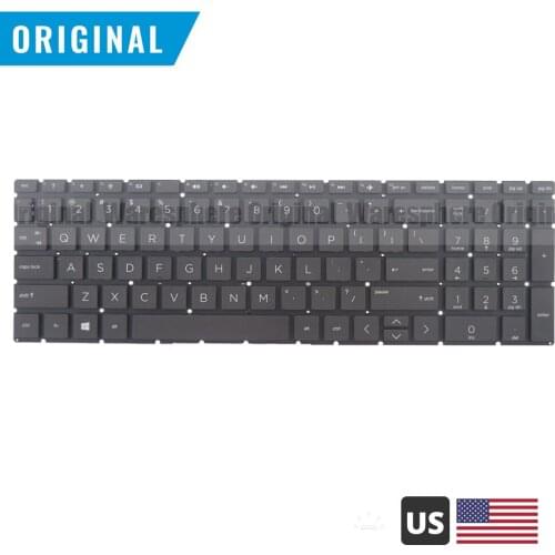 New Original US Keyboard for HP X360 15-CR0051OD 9Z.NEZSC.E01PK1328B1B00 Black